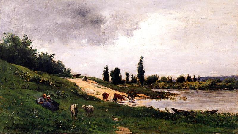 Washerwomen on the Riverbank